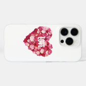 Coques Case-Mate iPhone Rose rouge pétales Floral Amour (Verso (horizontal))