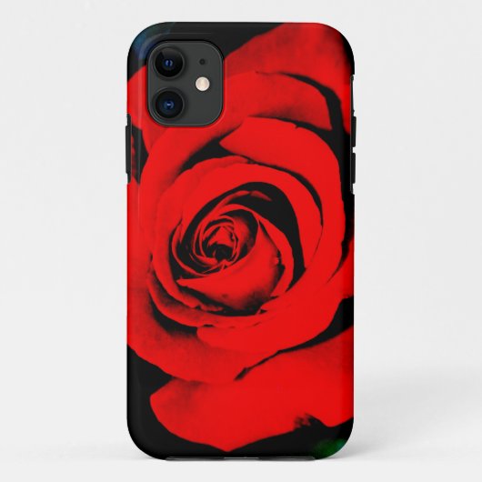 Coques Case-Mate iPhone Rose rouge profonde (Dos)