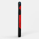 Coques Case-Mate iPhone Rose rouge profonde (Dos/Droite)