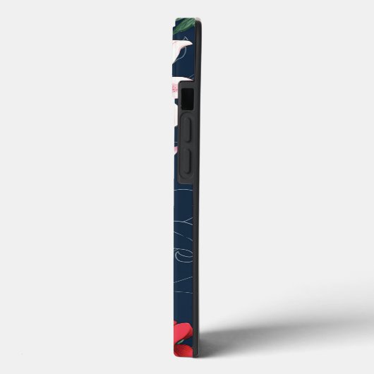 Coques Case-Mate iPhone Rose rouge sans joint (Verso / Gauche)