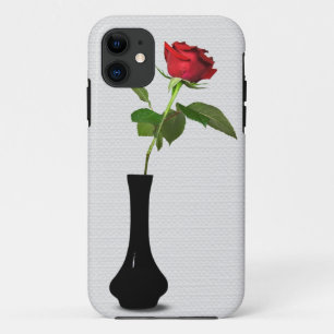 Coques Pour iPhone Rose rouge simple