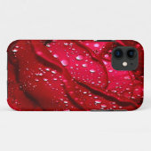 Coques Case-Mate iPhone Rose rouge simple dans la pluie iPhone SE/5/5s Coq (Dos (Horizontal))