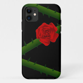 Case-Mate iPhone Case Rose rouge Thorny