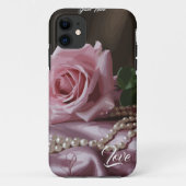 Coques Case-Mate iPhone Rose Silken (Dos)