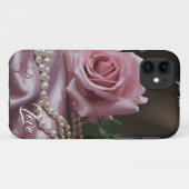 Coques Case-Mate iPhone Rose Silken (Dos (Horizontal))