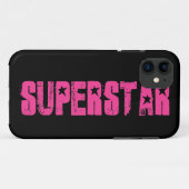 Coques Case-Mate iPhone Rose superstar (Dos (Horizontal))