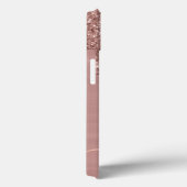 Coques Case-Mate iPhone Rose tendance Gold Parties scintillant Drift Nom p (Verso / Droite)