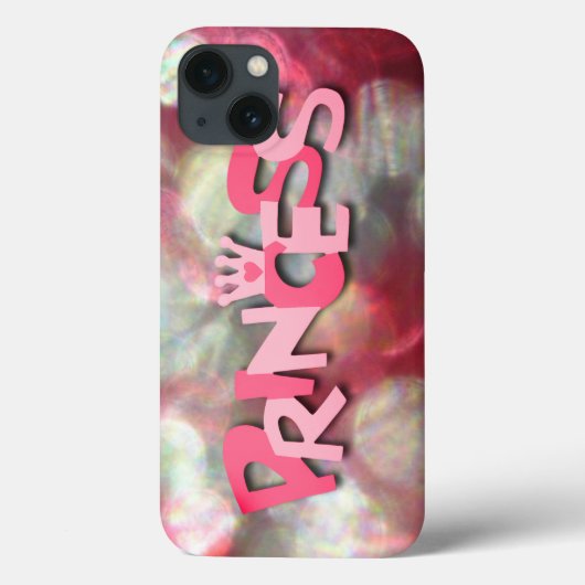 Coques Case-Mate iPhone Rose Tendance Princesse Bokeh (Verso)