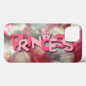 Coques Case-Mate iPhone Rose Tendance Princesse Bokeh (Verso (horizontal))