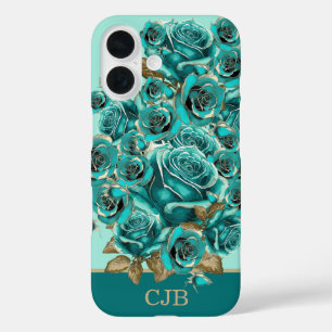 Coques iPhone 16 Rose Tilleul Vintage Personnalisée Élégante