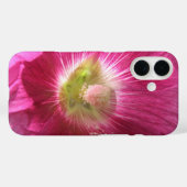 Coques Case-Mate iPhone Rose trémière rose foncé (Verso (horizontal))