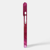 Coques Case-Mate iPhone Rose trémière rose foncé (Verso / Gauche)