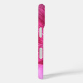 Coques Case-Mate iPhone Rose trémière rose foncé (Verso / Droite)