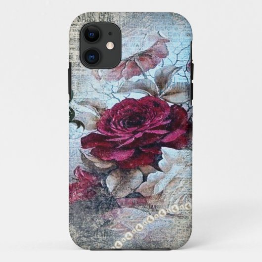 Coques Case-Mate iPhone Rose victorien Ephemera (Dos)