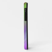 Coques Case-Mate iPhone rose vif et vert (Dos/Gauche)
