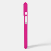 Coques Case-Mate iPhone rose vif néon | rose solide (Verso / Gauche)