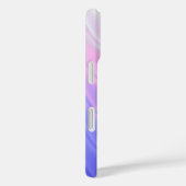 Coques Case-Mate iPhone Rose Violet Abstrait Ondulé (Verso / Droite)