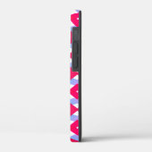 Coques Case-Mate iPhone rose, violet, diamant bleu (Verso / Gauche)