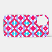Coques Case-Mate iPhone rose, violet, diamant bleu (Verso (horizontal))