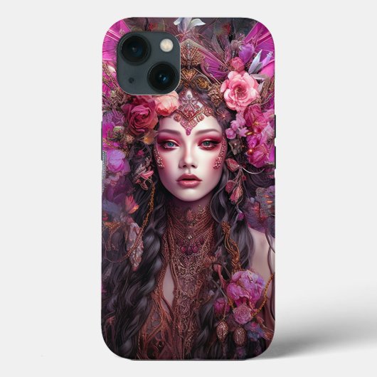 Coques Case-Mate iPhone Rose violet Fairy Queen Imaginaire Art (Verso)