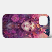 Coques Case-Mate iPhone Rose violet Fairy Queen Imaginaire Art (Verso (horizontal))