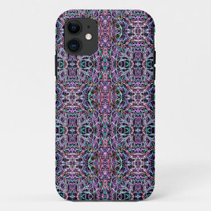 Etui iPhone Case-Mate Rose violet géométrique