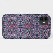 Coques Case-Mate iPhone Rose violet géométrique (Dos (Horizontal))