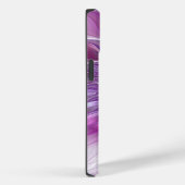 Coques Case-Mate iPhone Rose violet passion Fleur Art Abstrait Fractal (Verso / Droite)