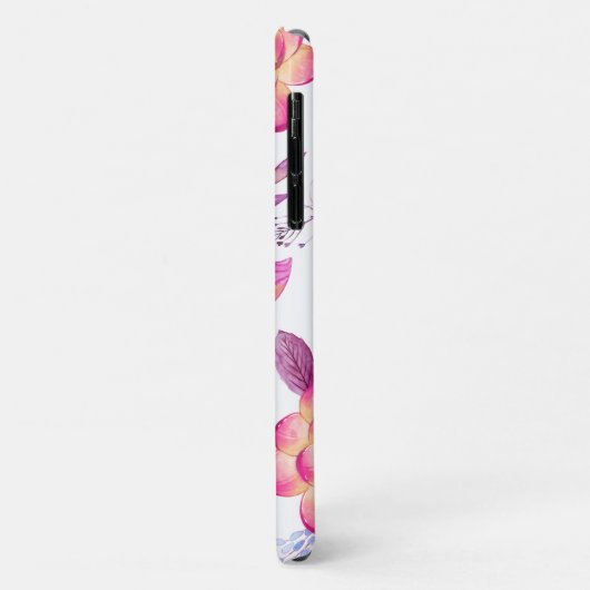 Coques Case-Mate iPhone Rose violette (Dos/Gauche)