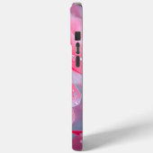 Coques Case-Mate iPhone Rosée Rouge Floraison Rose (Verso / Gauche)