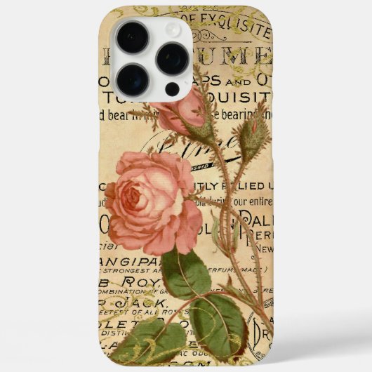 Coques Case-Mate iPhone Roses Antiques Françaises (Verso)