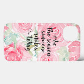 Coques Case-Mate iPhone Roses aquarelle (Verso (horizontal))