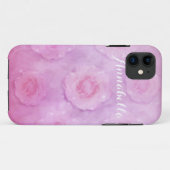 Coques Case-Mate iPhone Roses aquarelle (Dos (Horizontal))