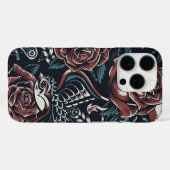 Coques Case-Mate iPhone Roses & Birds iPhone Case (Verso (horizontal))
