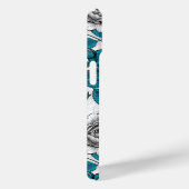 Coques Case-Mate iPhone Roses blanches et coccinelles (Verso / Droite)