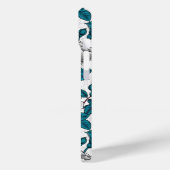 Coques Case-Mate iPhone Roses blanches et coccinelles (Verso / Gauche)