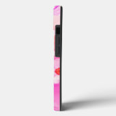 COQUES Case-Mate iPhone ROSES BLANCHES ROUGES ET FLEURS D'ANÉONE ROSE MONO (Verso / Gauche)