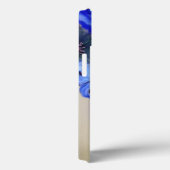 COQUES Case-Mate iPhone ROSES BLEUES, ANÉMONES BLANCHES ET ROSES FLEURS MO (Verso / Droite)