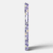 Coques Case-Mate iPhone roses bleues, blanches et jaunes (Verso / Gauche)