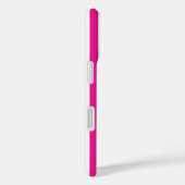 Coques Case-Mate iPhone Roses Chauds et Rayures Verticales Blanches Minima (Verso / Droite)