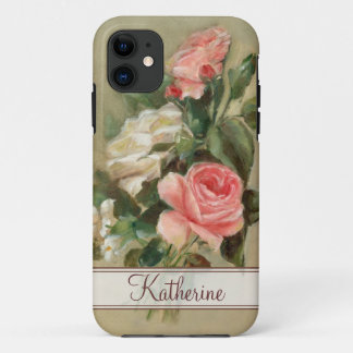 Coque iPhone 11 Roses chics minables