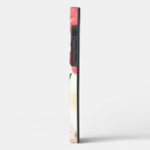 Coques Case-Mate iPhone Roses d'aquarelle douce rouge et rose (Verso / Gauche)