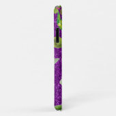 Coques Case-Mate iPhone Roses d'aquarelle en Parties scintillant rose et c (Dos/Droite)