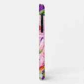 Coques Case-Mate iPhone Roses d'aquarelle en Parties scintillant rose et c (Dos/Gauche)