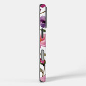 Coques Case-Mate iPhone Roses d'aquarelle Motif transparent (Verso / Droite)