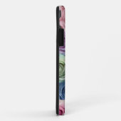 Coques Case-Mate iPhone Roses de couleurs pastel (Dos/Droite)