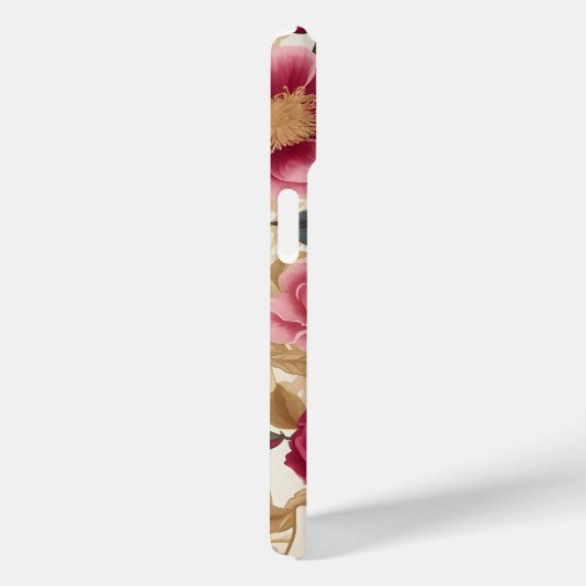 Coques Case-Mate iPhone Roses de jardin opulent (Verso / Droite)