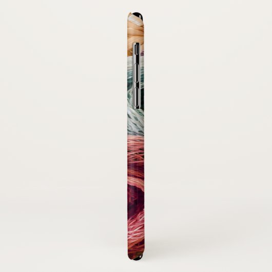 Coques Case-Mate iPhone Roses de la Raffie (Dos/Gauche)