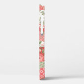 Coques Case-Mate iPhone Roses de Patchwork : conception motif transparente (Verso / Gauche)