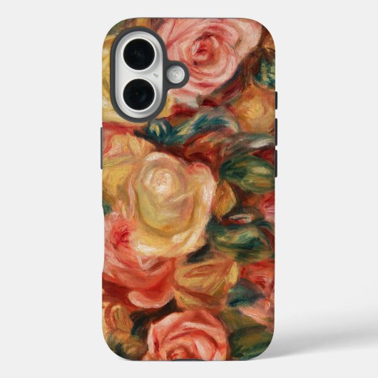Coques Case-Mate iPhone Roses de Renoir Impressionist (Verso)